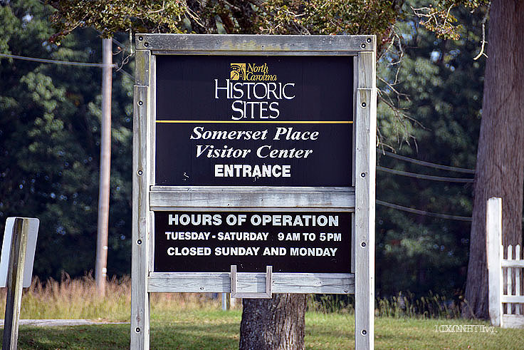 Somerset Place visitor entrance. Tues-Sat 9am-5pm
