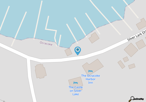 Ocracoke Harbor map location