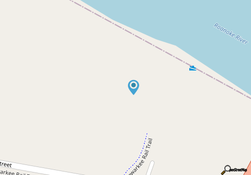 Roanoke River Catfishing map location