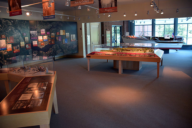 Exhibits at the North Carolina History Center
