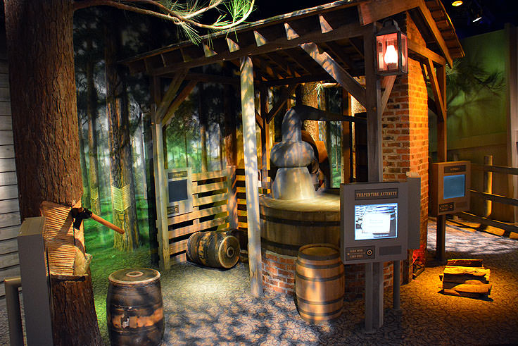 Exhibits in the North Carolina History Center