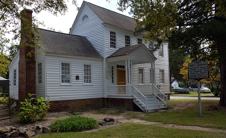 An historic home in Bath, NC